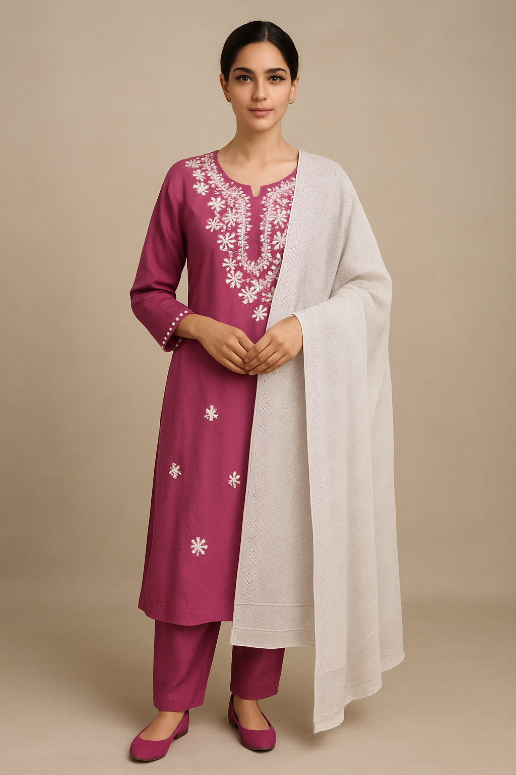 Pink Traditional suit